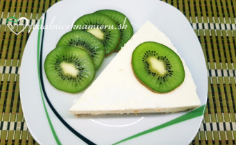 Nepečený vanilkový cheesecake