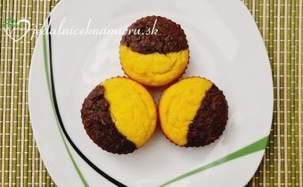 Bezlepkové kakaovo-kokosové muffinky