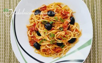 Špagety v paradajkovej omáčke