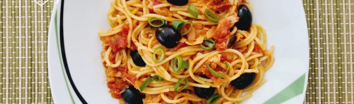 Špagety v paradajkovej omáčke