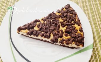 Strúhaný kakaovo-tvarohový koláč